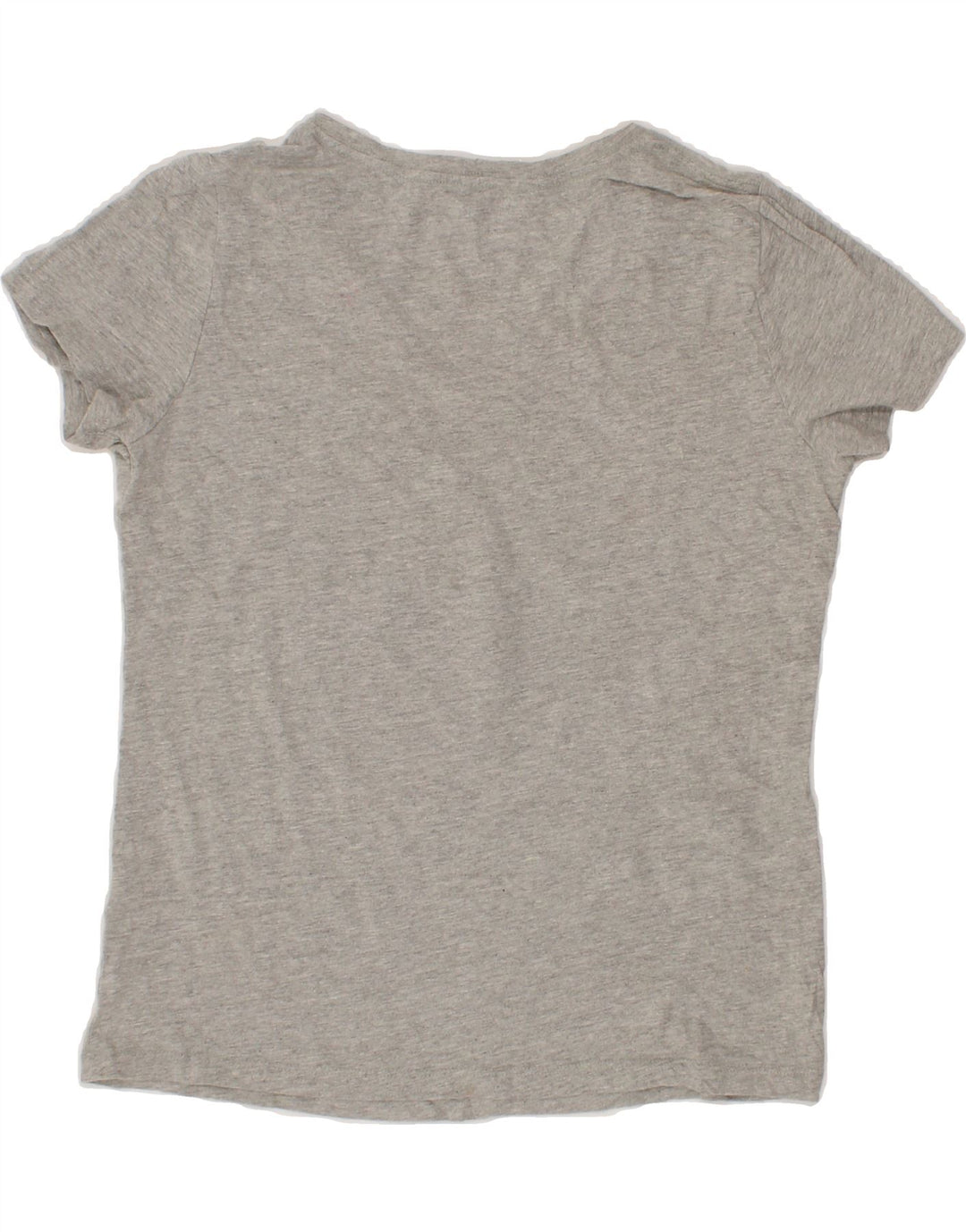NAUTICA Womens Graphic T-Shirt Top UK 14 Medium Grey Cotton Vintage Nautica and Second-Hand Nautica from Messina Hembry 