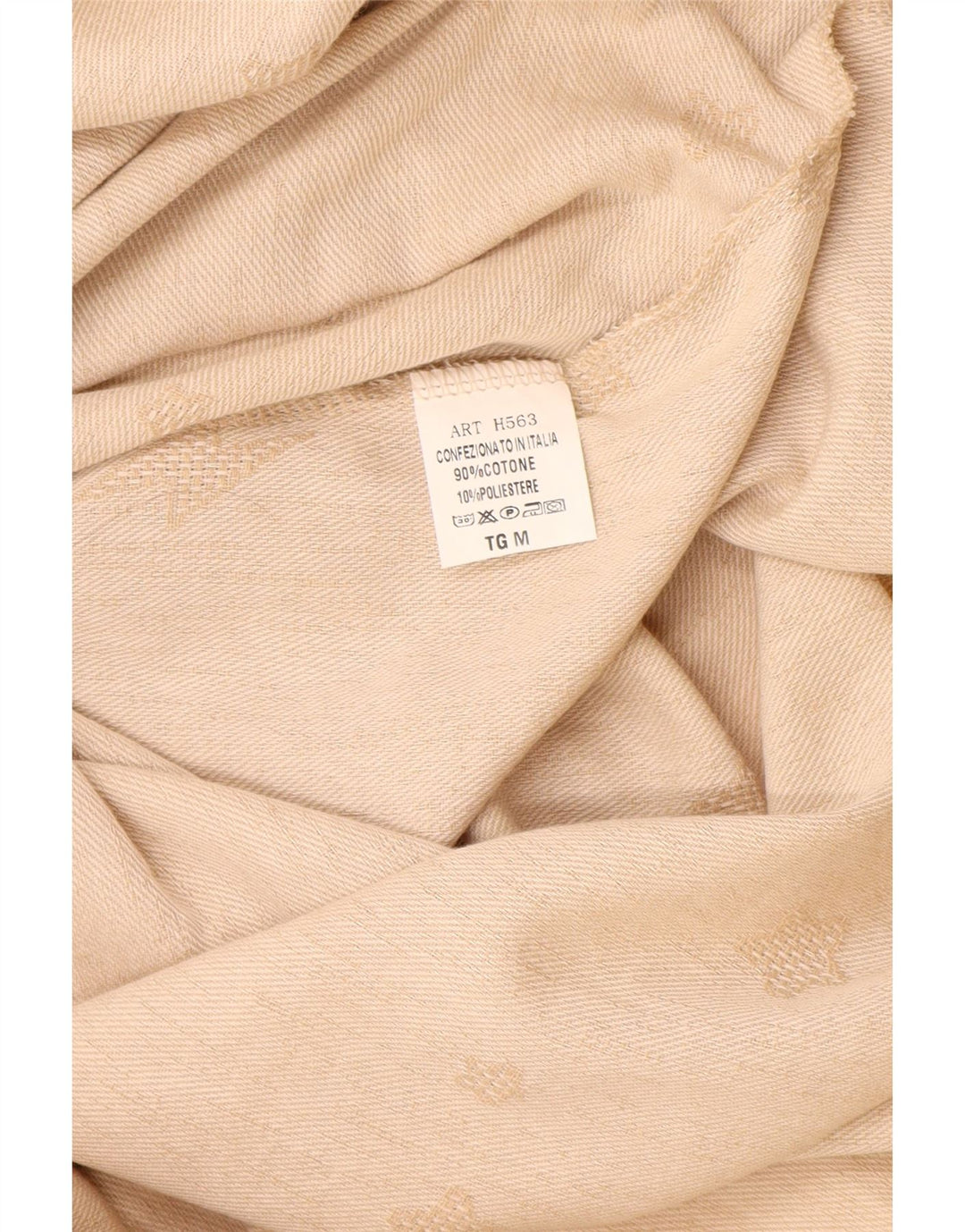 KIKISIX Damen-Maxikleid mit abstraktem Muster, ärmellos, Gr. 14, Mittelbeige