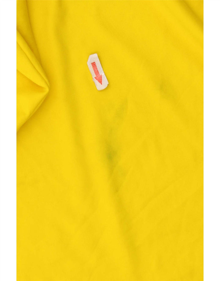 Puma Herren T-Shirt Top Large Gelb Polyester