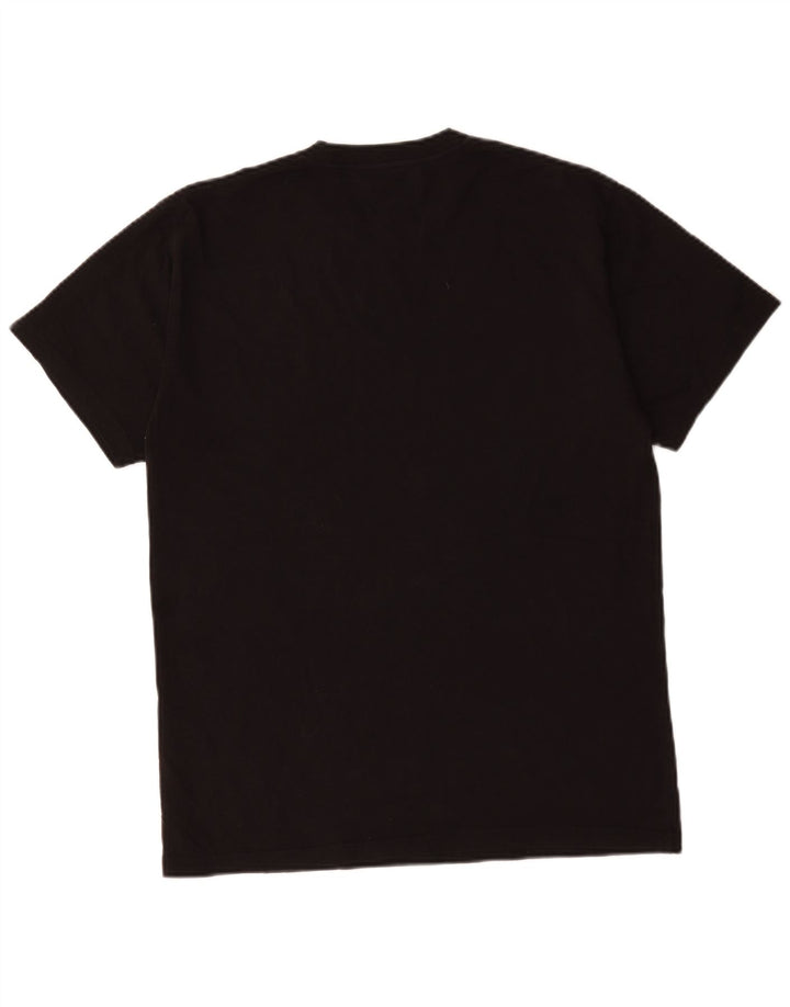 Vans Herren T-Shirt Top Medium Schwarz Baumwolle