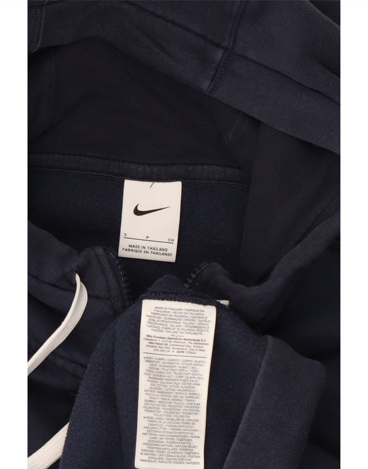 Nike Herren-Kapuzenpullover mit Reißverschluss, klein, marineblau, Baumwolle