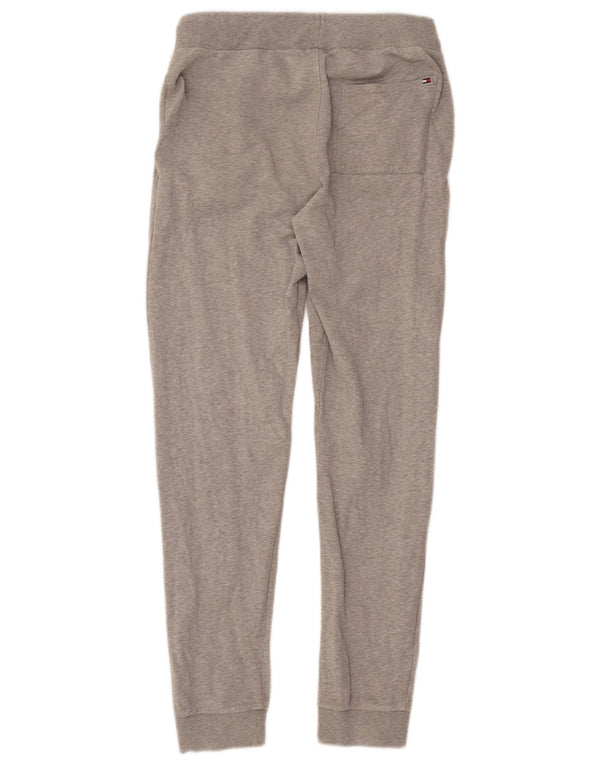 Tommy Hilfiger Mädchen-Trainingshose mit Grafik, Jogginghose, 13–14 Jahre, Grau