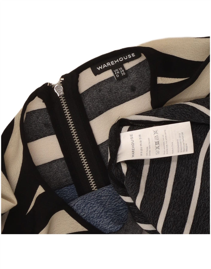 Übergroßes Etuikleid für Damen von WAREHOUSE, Gr. 10, klein, mehrfarbig, geometrisch