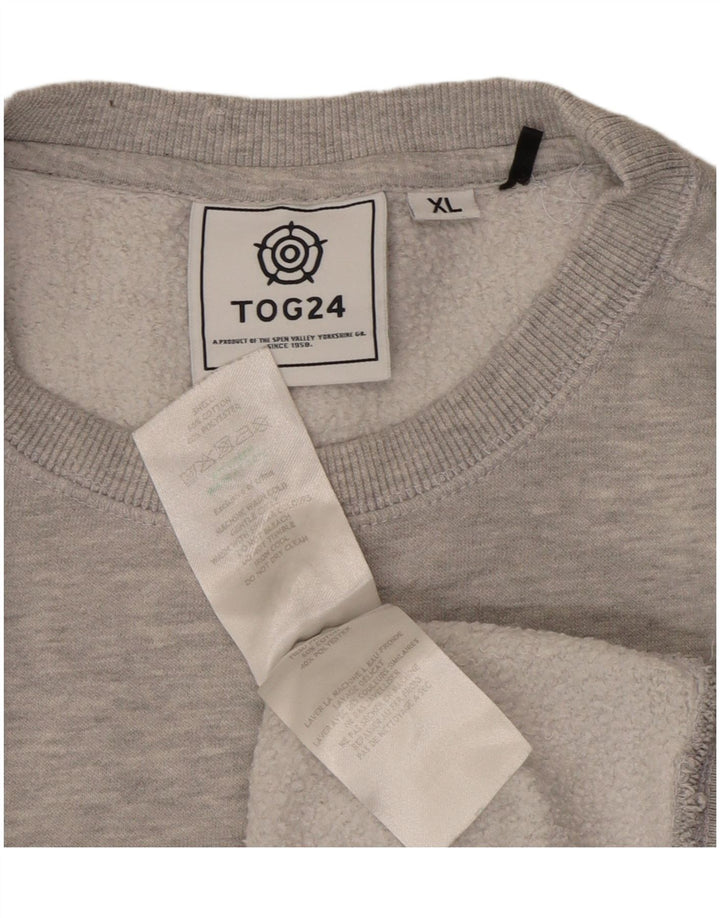 TOG 24 Herren Sweatshirt Pullover XL Grau Baumwolle