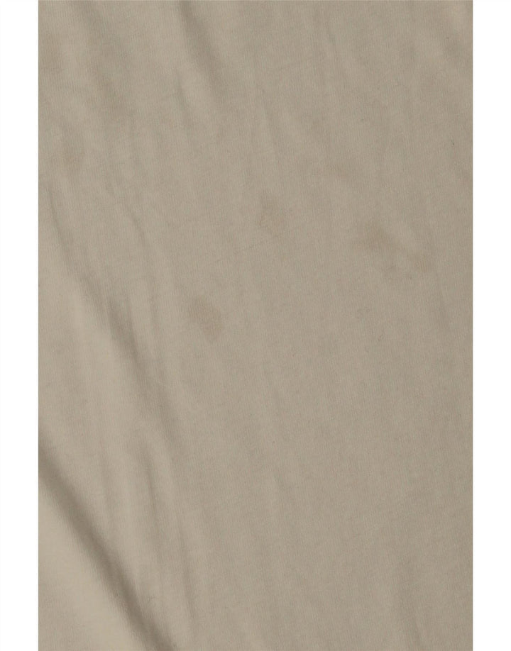 NIKE Herren T-Shirt Top Large Weiß Baumwolle