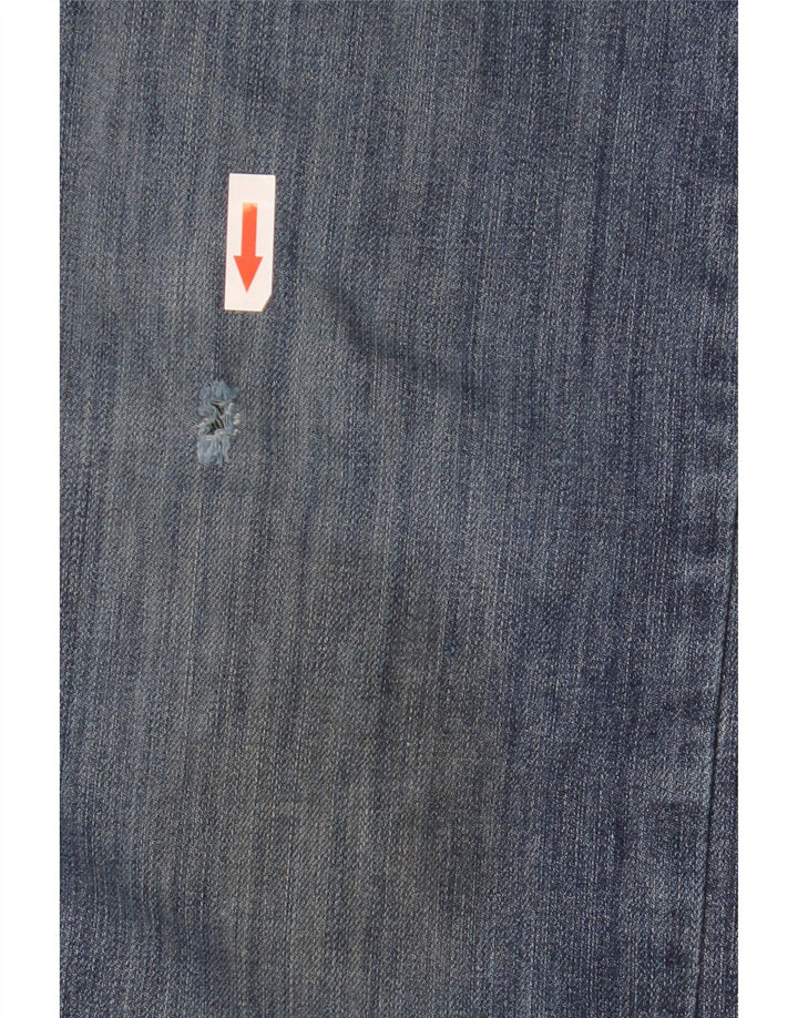 Wrangler Herren Straight Jeans W36 L32 Blaue Baumwolle