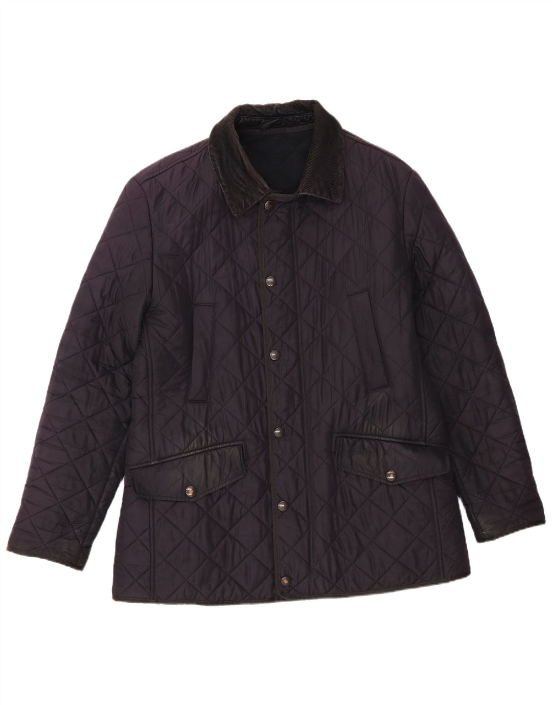 Barbour Herren Steppjacke UK 38 Mittel Marineblau