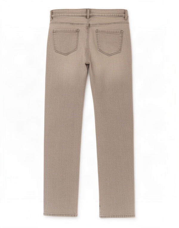 Marks & Spencer Damen Straight Jeans UK 16 Large W30 L29 Graue Baumwolle
