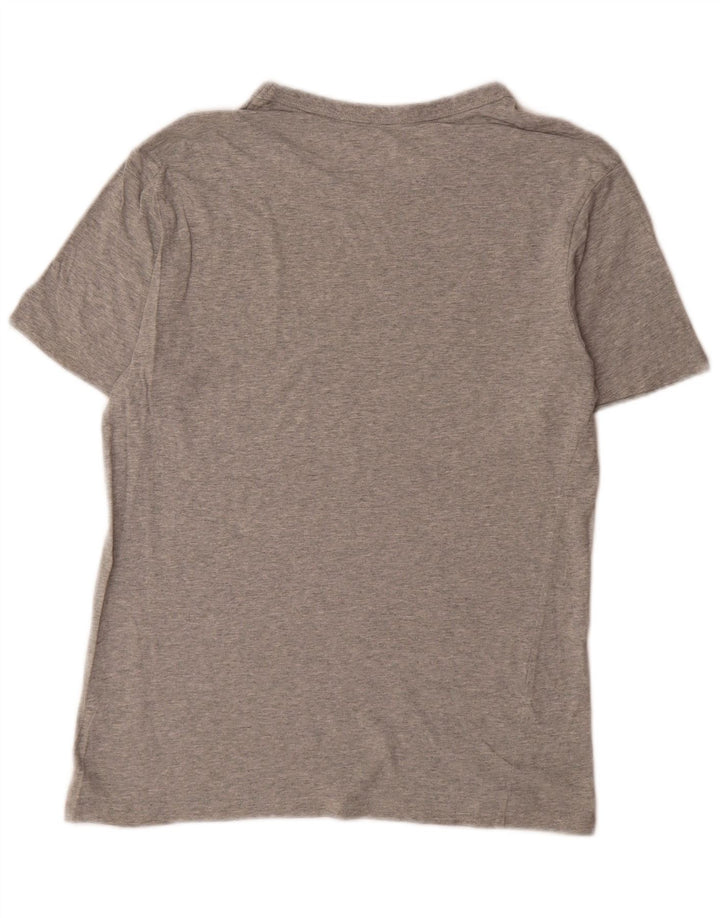 Champion Herren-T-Shirt mit Grafik, Größe S, Grau, Baumwolle