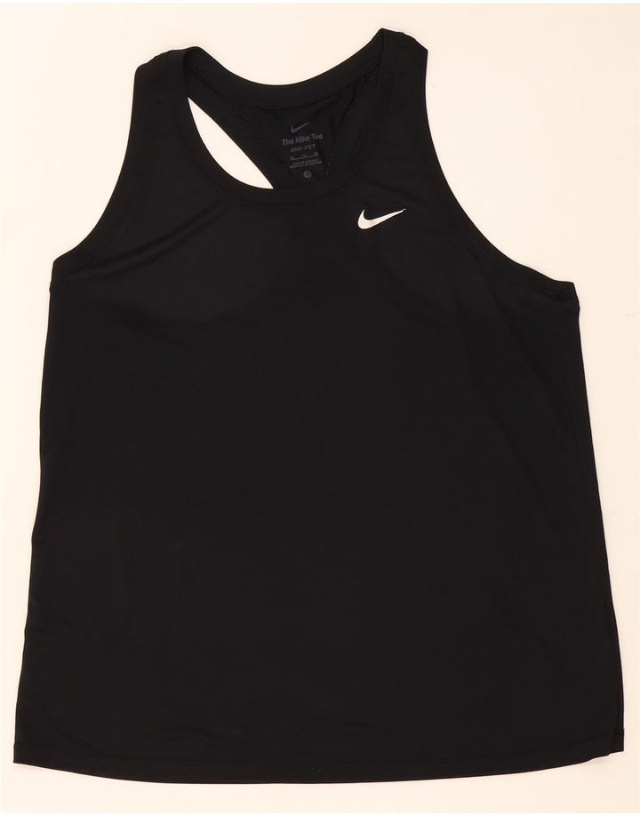 NIKE Herren Dri Fit Weste Top XL Schwarz