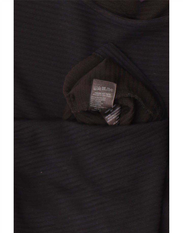 Marks & Spencer Damen Basic-Kleid UK 12 Mittelschwarze Viskose