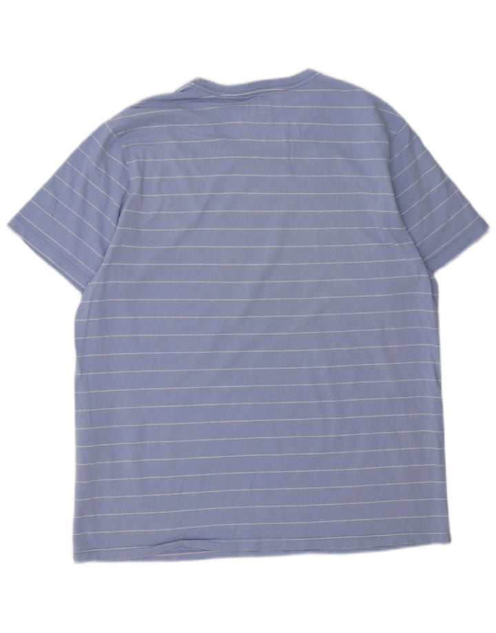Levi's Herren Standard-T-Shirt-Oberteil, groß, blau gestreift, Baumwolle