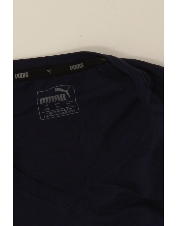 PUMA Herren T-Shirt Top 2XL Marineblau