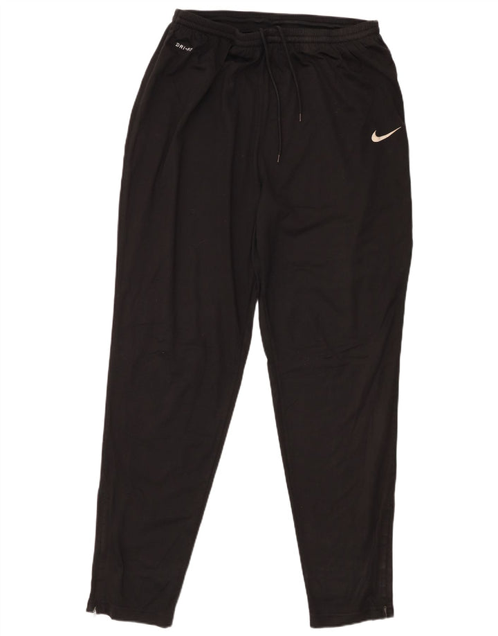 NIKE Damen Dri Fit Trainingshose UK 20 2XL Schwarz Polyester