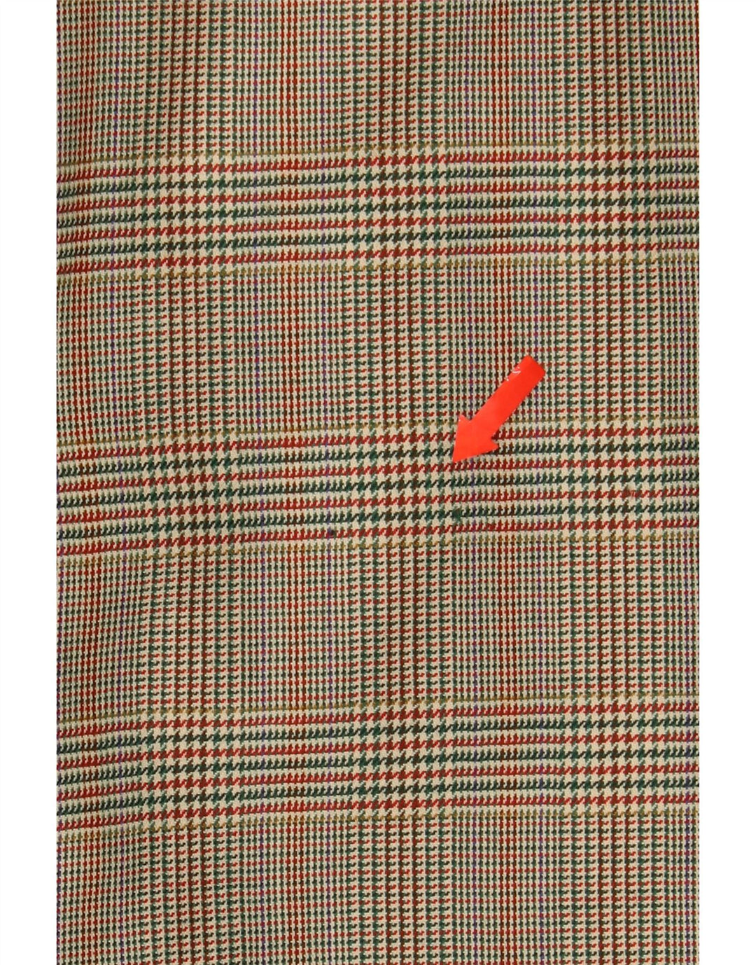Burberrys Damen-Blazerjacke mit 2 Knöpfen, UK 14, große grüne Wolle mit Hahnentrittmuster