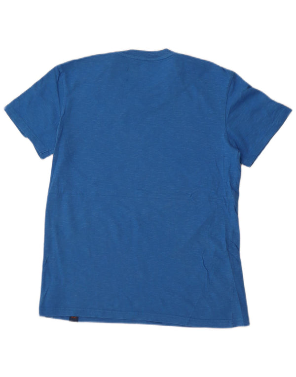 Lee Jungen-T-Shirt mit normaler Passform und Grafik, 11–12 Jahre, blaue Baumwolle