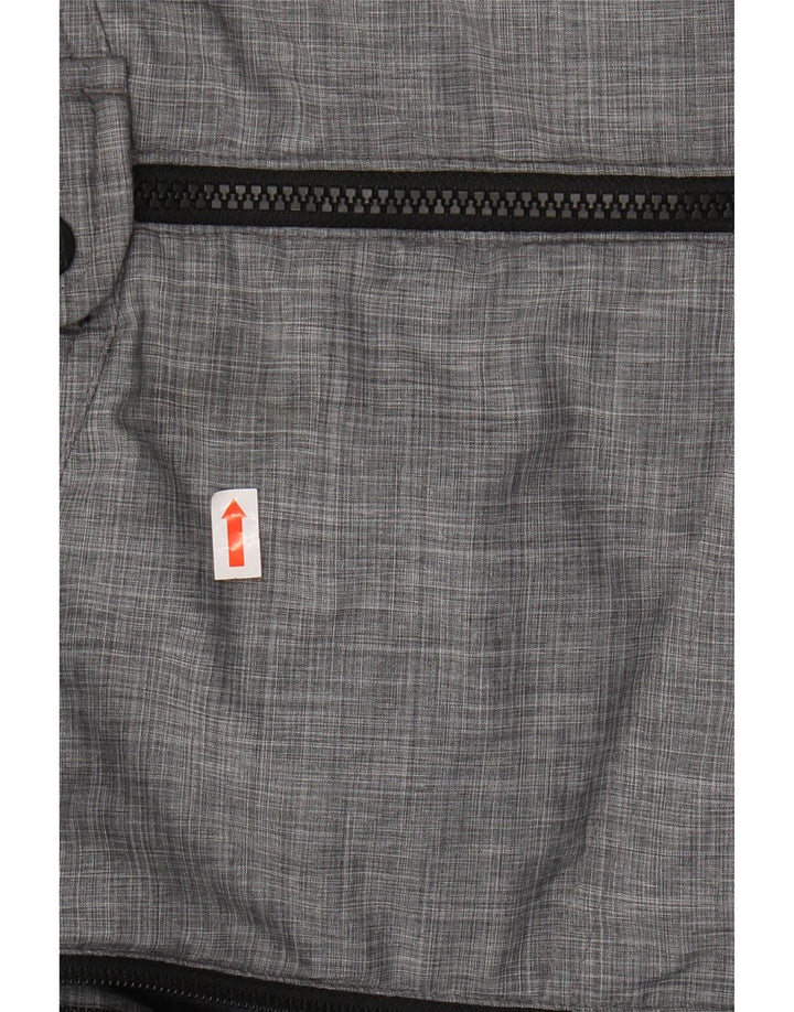 O'NEILL Wattierte Damenjacke mit Kapuze, UK 16, Größe L, Grau