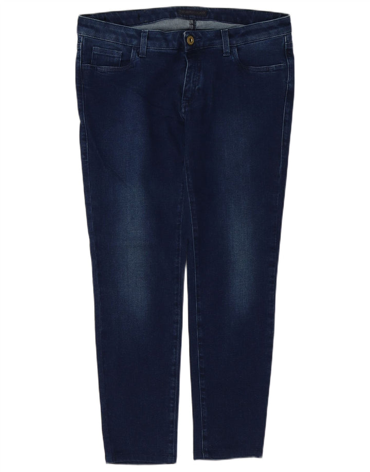 TRUSSARDI Damen Tapered Jeans W29 L28 Marineblau