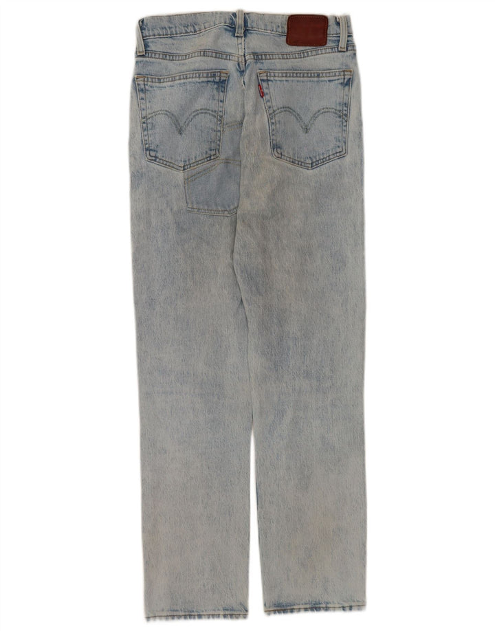 Levi's Damen 501 Straight Jeans W26 L28 Blaue Baumwolle
