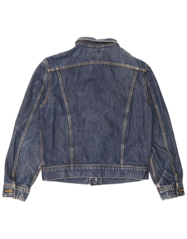 Lee Jeansjacke für Jungen, 13–14 Jahre, XL, blaue Baumwolle