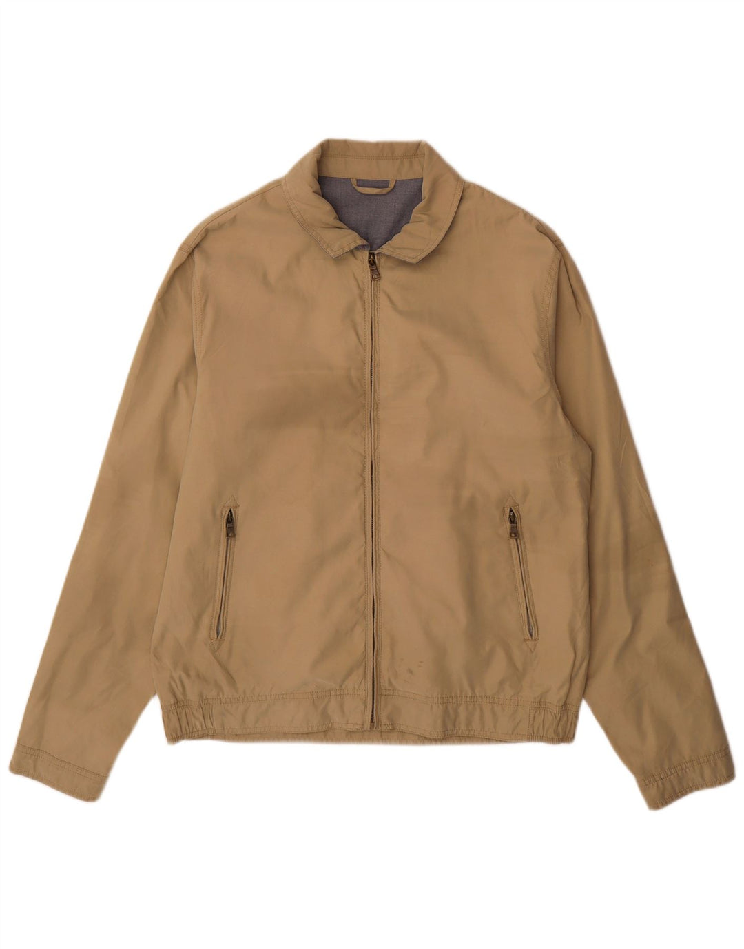 Marks & Spencer Herren Bomberjacke UK 38 Medium Beige Polyamid