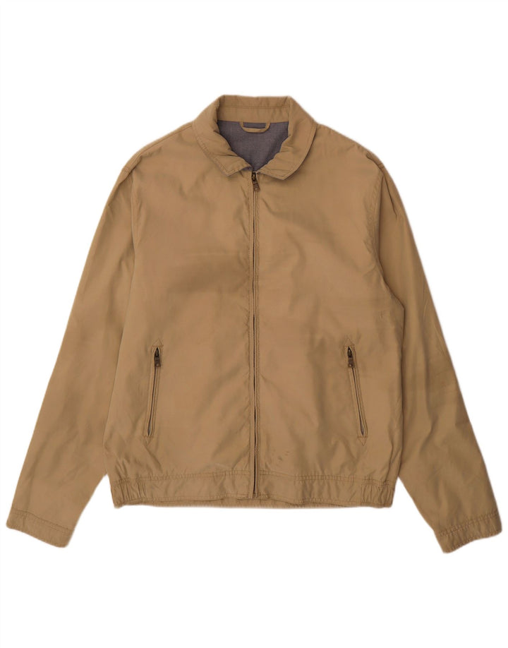 Marks & Spencer Herren Bomberjacke UK 38 Medium Beige Polyamid