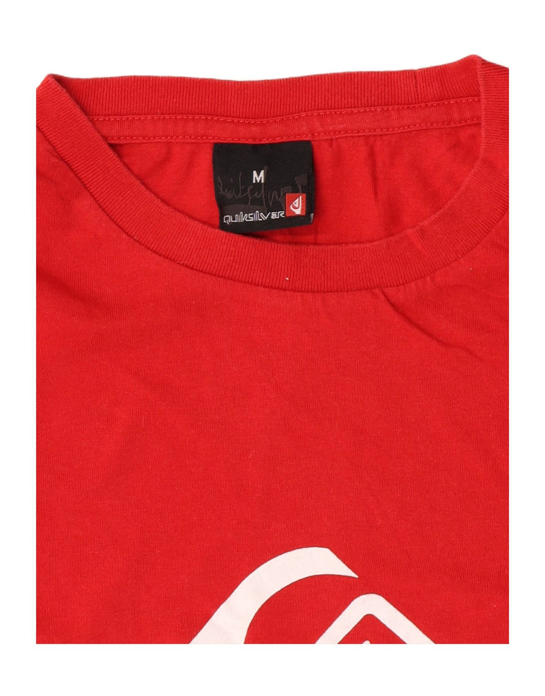 Quiksilver Herren Grafik-T-Shirt-Oberteil Mittelrot