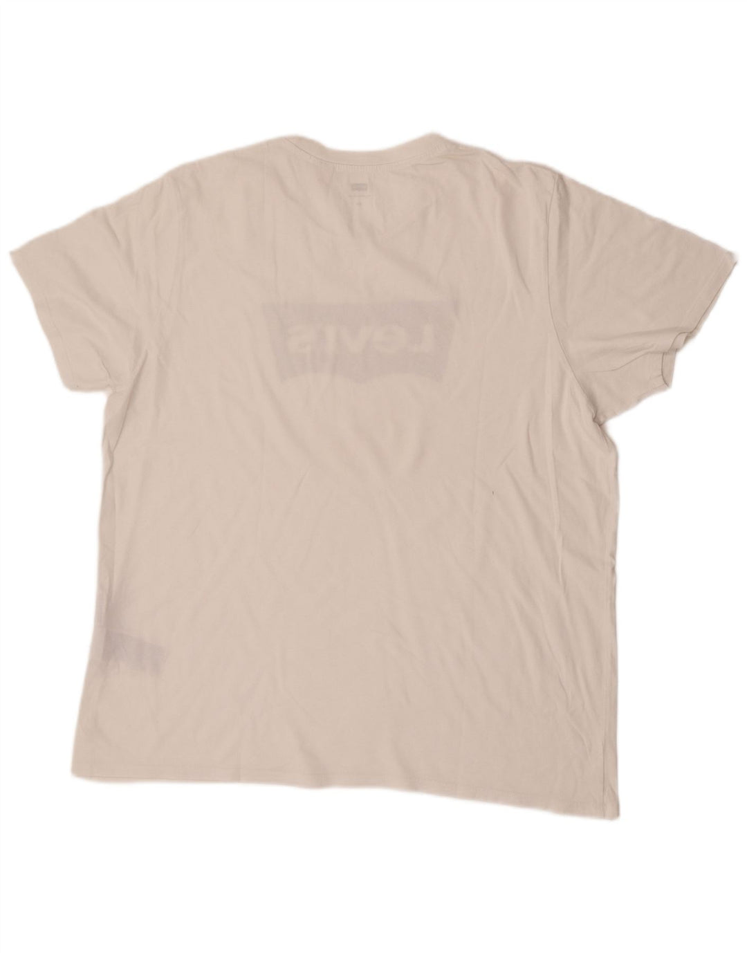 Levi's Herren-T-Shirt mit Grafik, 2XL, weiße Baumwolle