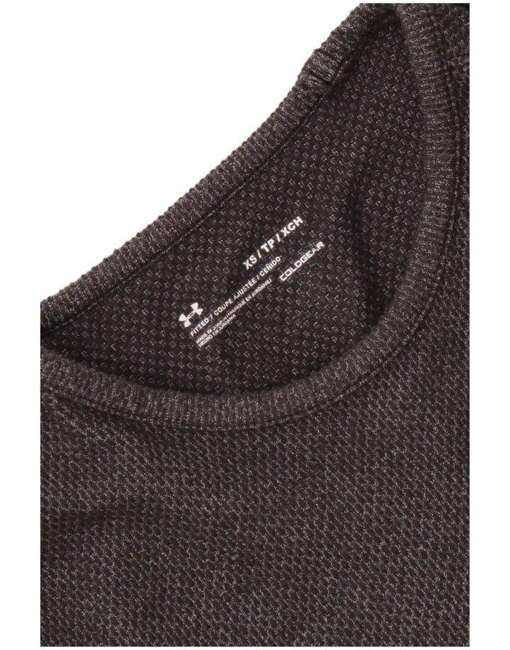 Under Armour Herren Top Langarm XS Grau