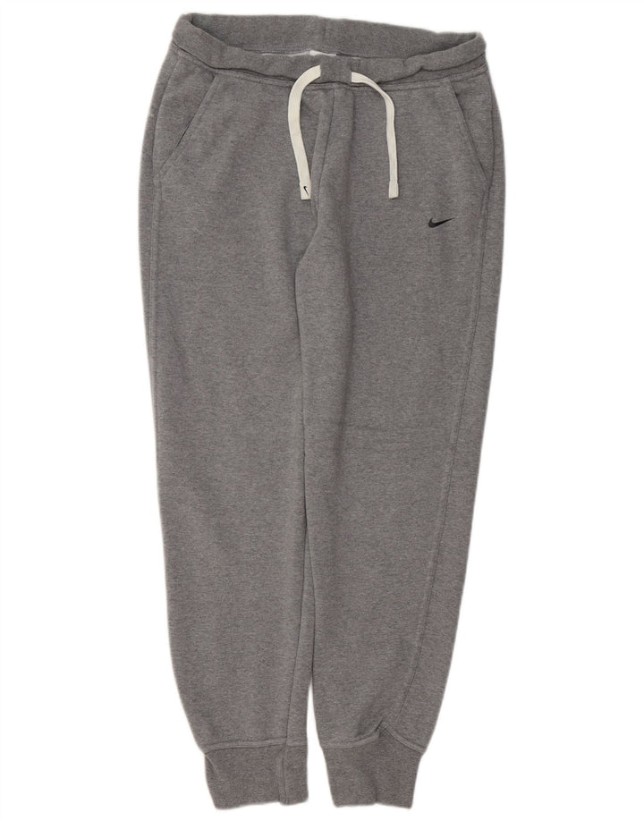 NIKE Mens Tracksuit Trousers Joggers Medium  Grey Cotton