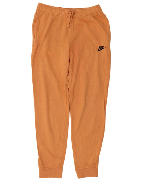 Nike Damen Trainingshose Jogger UK 14 Mittelorange Baumwolle