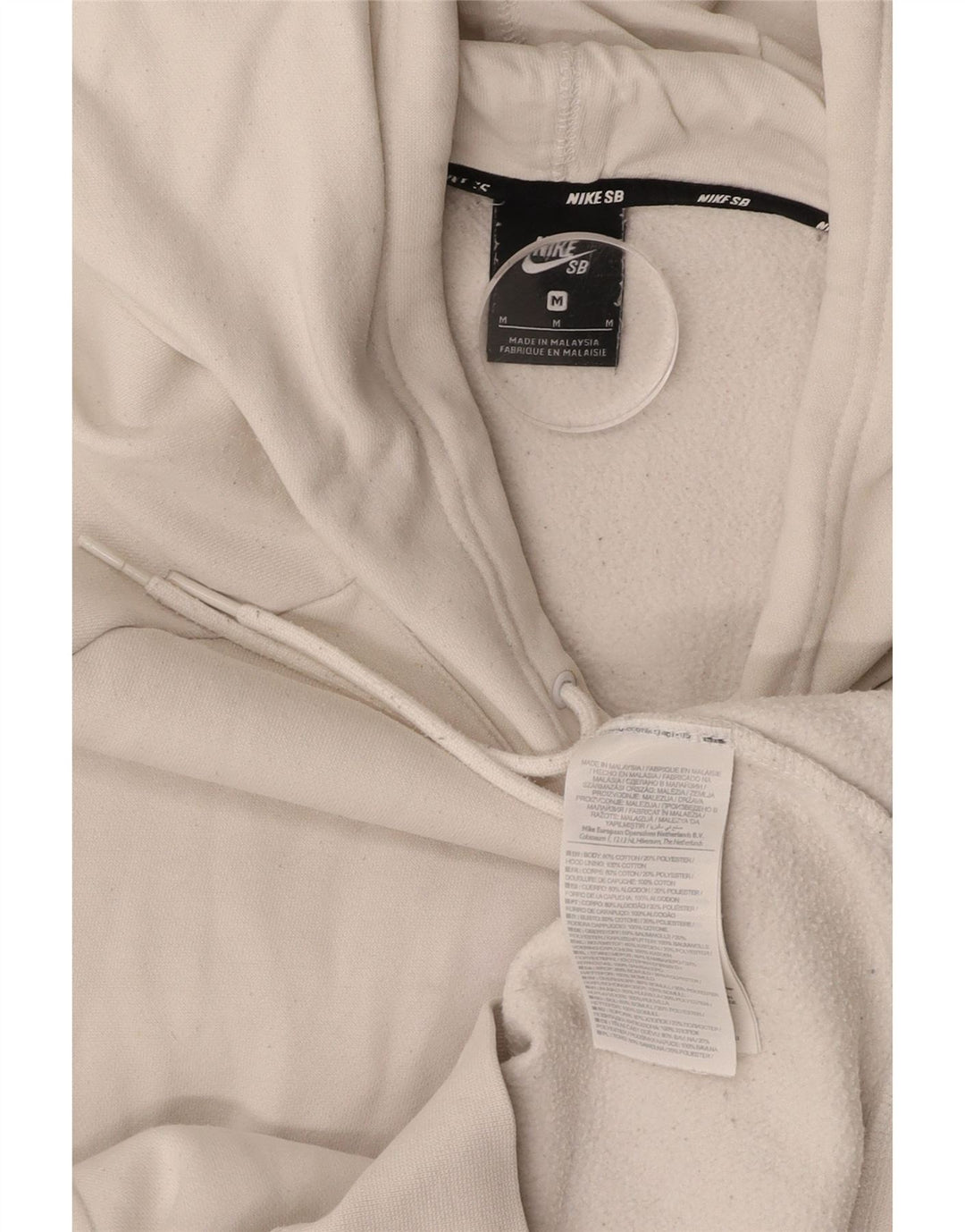 NIKE Herren-Kapuzenpullover mit Grafik, mittelweiße Baumwolle