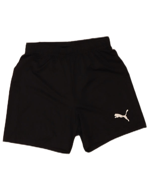 Puma Jungen Sportshorts 13–14 Jahre, schwarzes Polyester