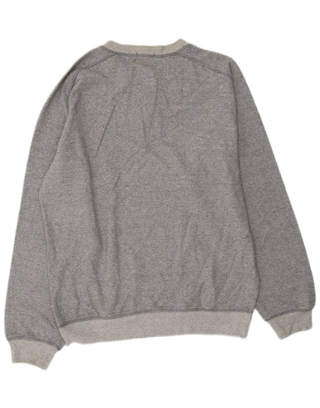 CARRERA Herren-Sweatshirt mit Grafik, groß, graue Baumwolle
