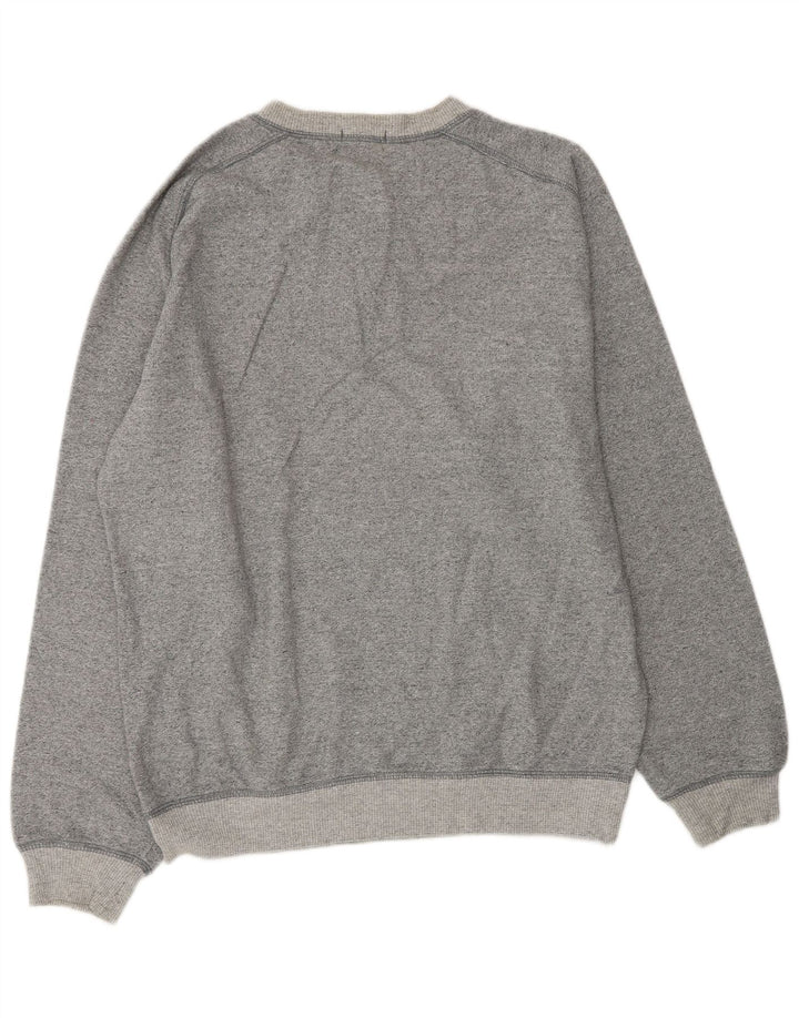 CARRERA Herren-Sweatshirt mit Grafik, groß, graue Baumwolle