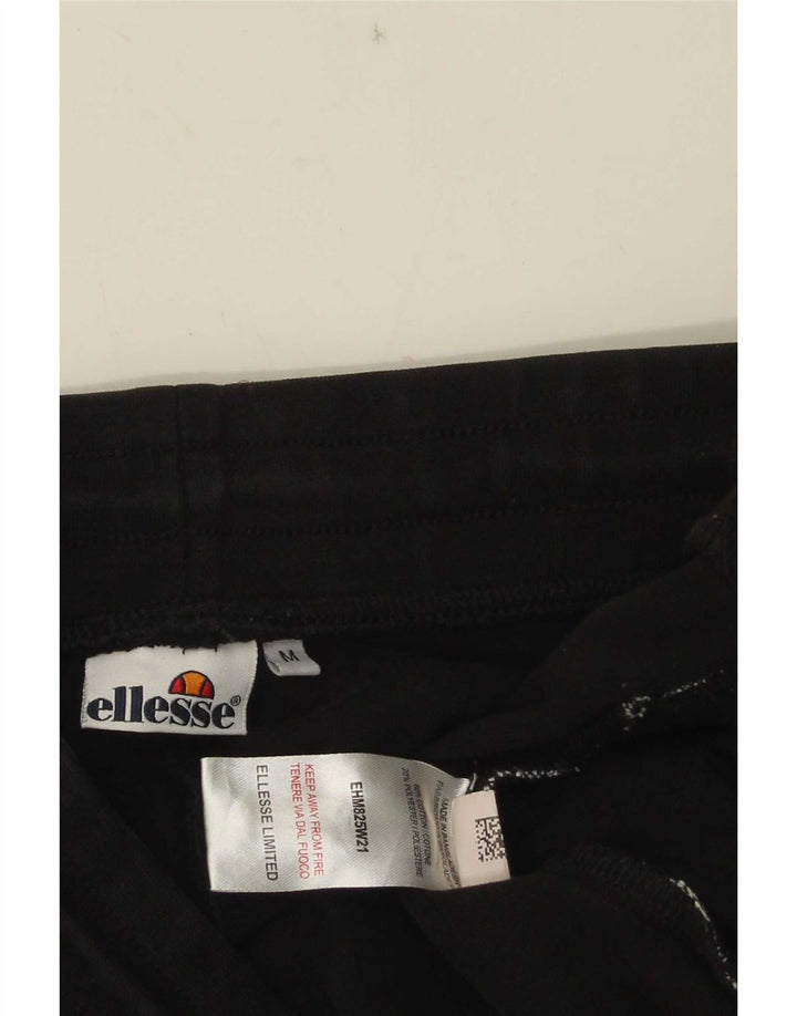 Ellesse Herren-Trainingshose, Jogginghose, mittelschwarz, Baumwolle