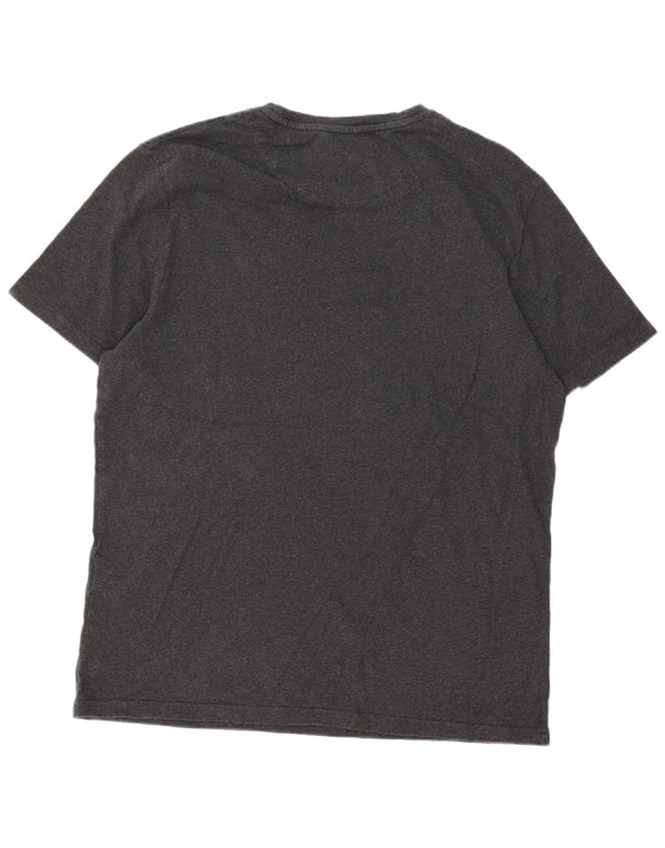 Lyle & Scott Herren T-Shirt Top XL Grau Baumwolle