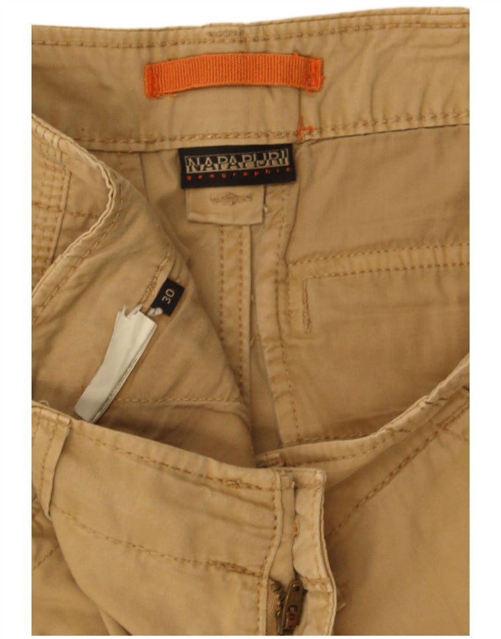 Napapijri Herren Cargoshorts W30 Mittelbeige