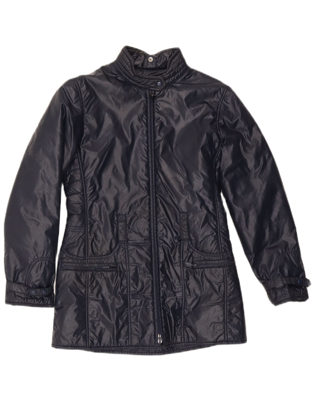 Trissi Damen Wattierte Jacke UK 12 Mittel Marineblau