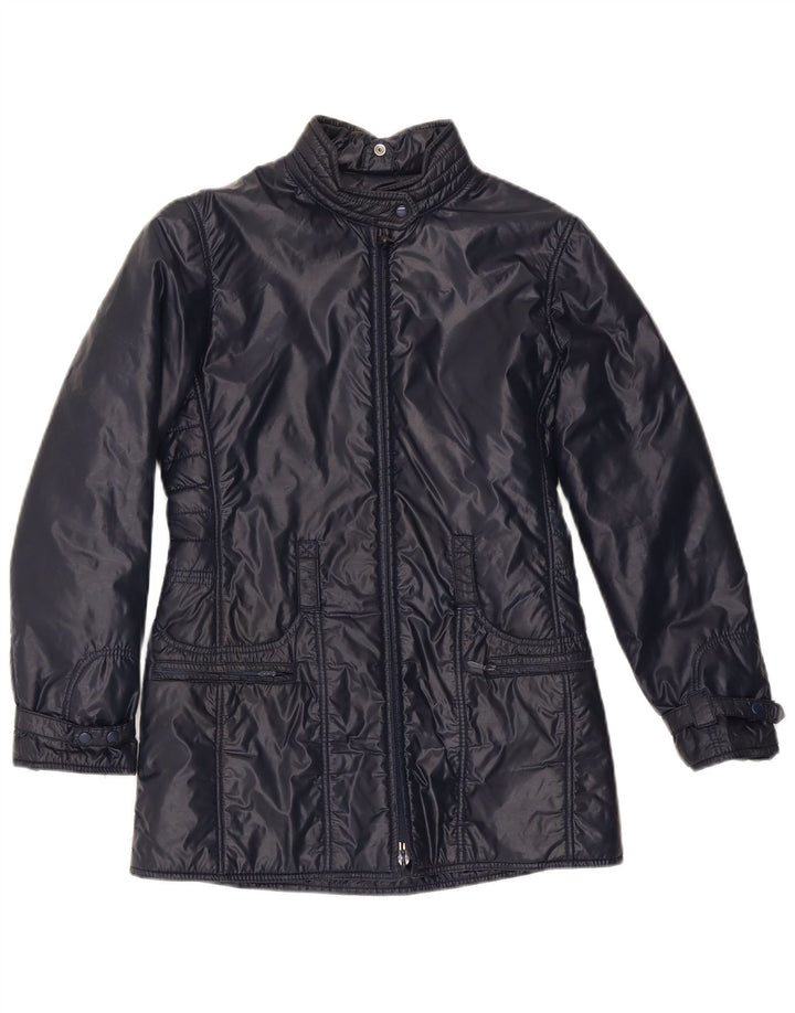 Trissi Damen Wattierte Jacke UK 12 Mittel Marineblau