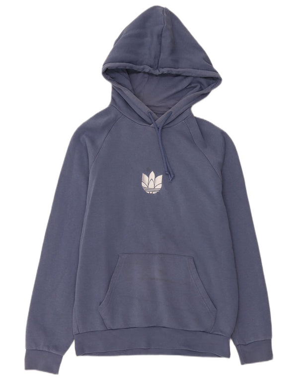 Adidas Herren Graphic Hoodie Pullover Small Marineblau Baumwolle