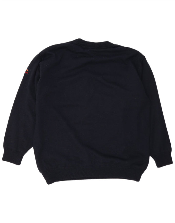 WHISPER Herren Yachting Rundhalspullover Pullover XL Marineblau Polyester