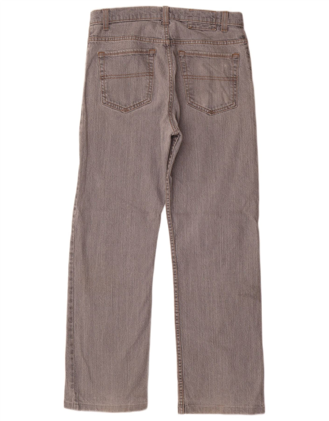 Marks & Spencer Herren Blue Harbor Straight Jeans W32 L30 Graue Baumwolle