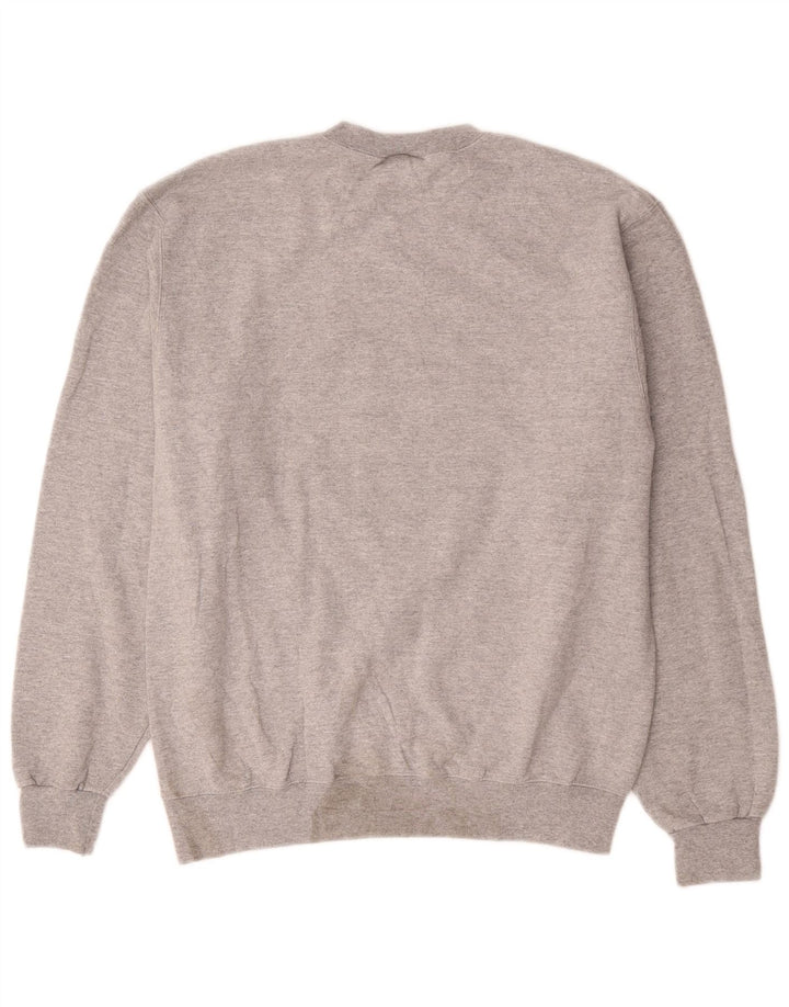 Champion Herren Nashville Graphic Sweatshirt Pullover Mittelgrau meliert