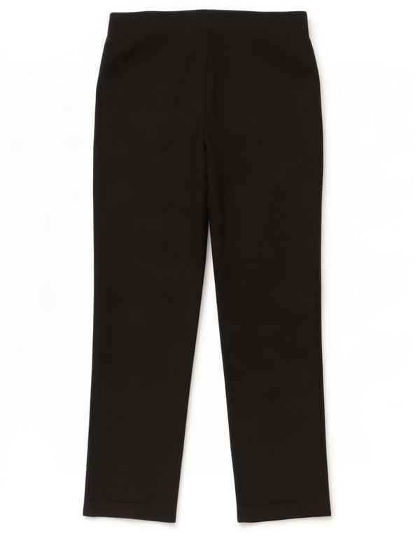 Marks & Spencer Damen Gerade Chinohose UK 10 Small W30 L28 Schwarz
