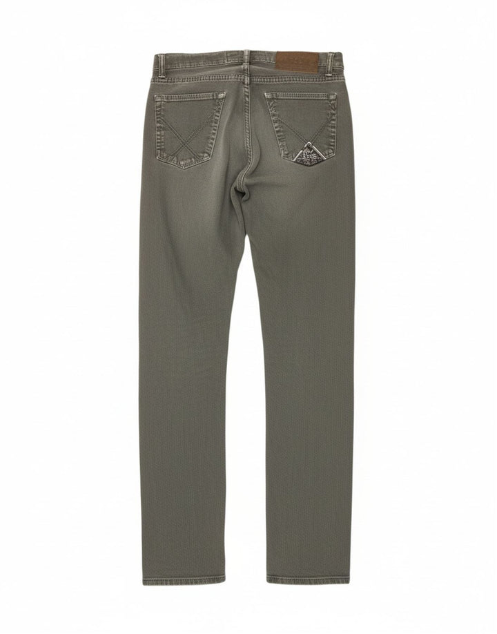 ROY ROGERS Mens Slim Jeans  W30 L35 Grey Cotton