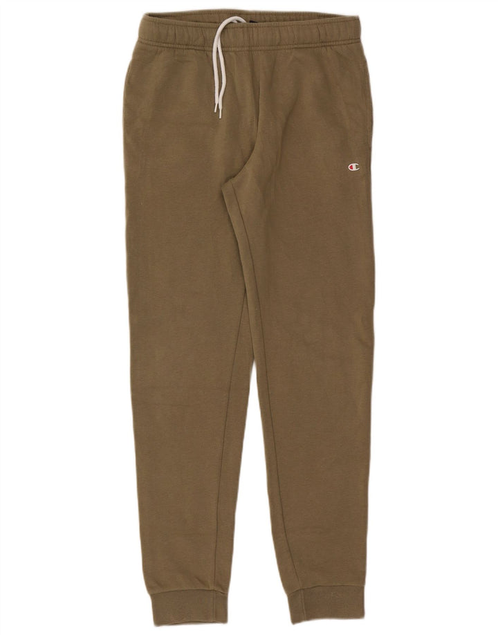 Champion Herren-Trainingshose, Jogginghose, Größe S, Khaki, Baumwolle