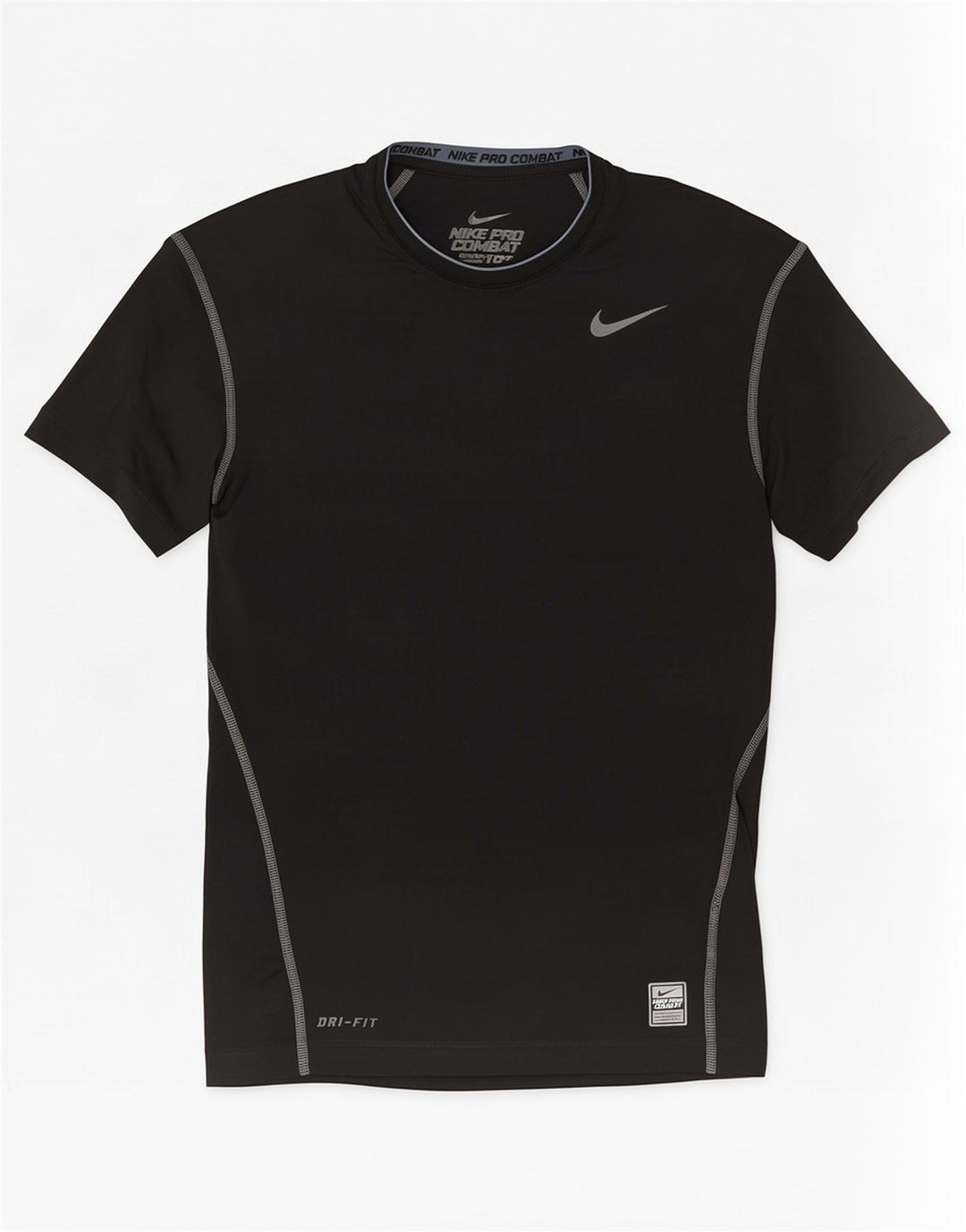 Nike Herren T-Shirt Top Large Schwarz Polyester