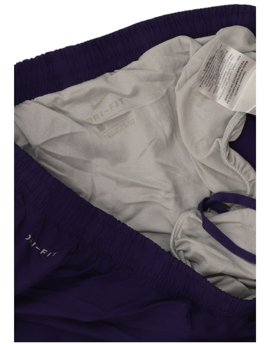 NIKE Damen Dri Fit Sport Shorts UK 14 Medium Lila Polyester