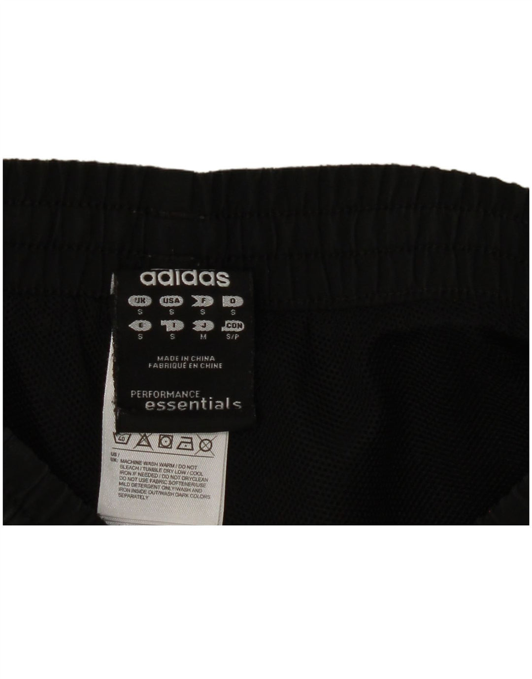 ADIDAS Mens Climalite Sport Shorts Small  Black Polyester